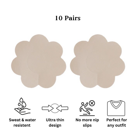 Invisible Nipple Pasties (10 pairs)